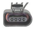 Electrical Connector For Volkswagen Beetle 2008 2009 2010 Blade Terminal Oval 18 Ga Gauge Replacement 1j0973704 5143777a 