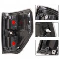 Waltyotur Car Rear Left Side Lh Tail Lights Brake Lamp Replacement For 2009-2014 F-150 Bl3z13405b Fo2818143 Taillight Cover