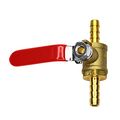 Ocsparts Mtlb-4 1 4-1 Brass Barb Ball Valve Lead Free