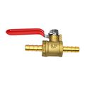 Ocsparts Mtlb-4 1 4-1 Brass Barb Ball Valve Lead Free