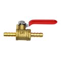 Ocsparts Mtlb-4 1 4-1 Brass Barb Ball Valve Lead Free