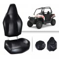 Pit66 New Seat Cover Kit Base Black For Polaris Rzr 570 800 900 2012-2018 Ace 325 2014-2017