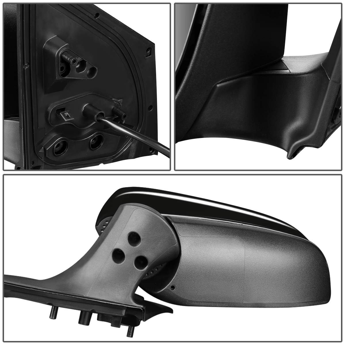 Auto Dynasty To1320294 Oe Style Powered Heated Driver Left Side View Door Mirror For Toyota Corolla Sedan Scion Im 14-19