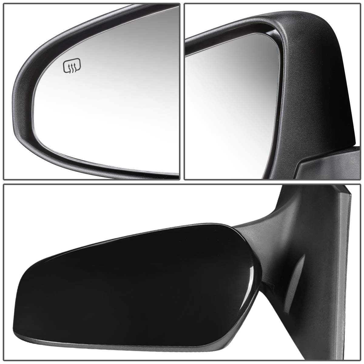 Auto Dynasty To1320294 Oe Style Powered Heated Driver Left Side View Door Mirror For Toyota Corolla Sedan Scion Im 14-19