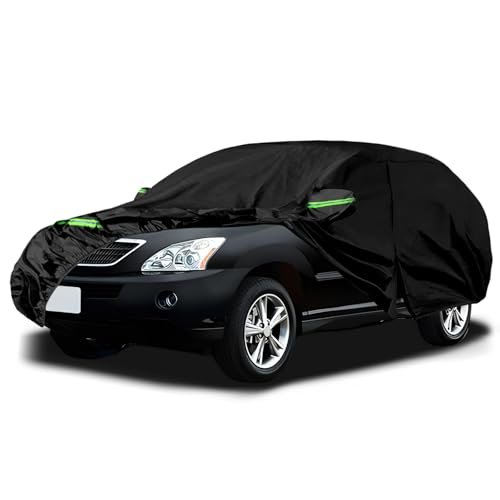 Waterproof Custom Fit Car Cover For 1998 2007 Lexus Rx350 Rx450h Rx500h 6 Layers All Weather Protection With Zipper Door And
