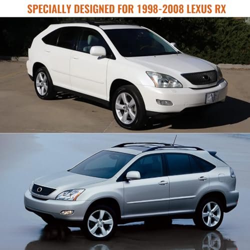 Waterproof Custom Fit Car Cover For 1998 2007 Lexus Rx350 Rx450h Rx500h 6 Layers All Weather Protection With Zipper Door And