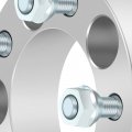 Aintier 5x4 1 Wheel Spacers 5 Lug With 12x1 5 Studs 87 1mm Compatible For Impala S10 Blazer S15 Jimmy
