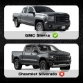 Tail Light For 2014-2018 Gmc Sierra 1500 2500hd 3500hd Pickup Truck Led Tube Bar Stop Brake Lamps Lh Rh Lamp Black Housing