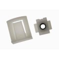 Automatic Transmission Shift Linkage Clip For Lincoln Navigator 2008 To 2014 White Plastic Rubber Rectangular 7 5mm Inside