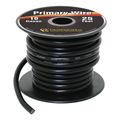 Black 10 Gauge Primary Wire 25 Ft Spool Pvc Outer Jacket For Trucks Automobiles Trailers And Boats Model 55260 