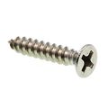 Sheet Metal Screws Self Tapping Flat Head Phillips Drive 6 X 3 4 In Stainless Steel 25 Pack