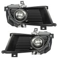 Clear Driving Fog Lights Assembly With Switch And Wiring Kit For Lancer 2004-2005 2 Pack Front Halogen Lamps Wj30-0171-09 