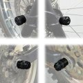 Front Rear Axle Sliders Crash Protectors With Swing Arm Bobbins For Z500 Z E1 Ninja 400 Klx110 Z125 Pro And Other Models Black 
