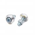 Uxcell 10pcs Aluminum Alloy License Plate Bolts Screws For Scooter Motorcycle