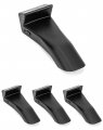 Inserts Jaw Clamp Cover Protector Wheel Rim Guards 4 Pack Universal Plastic Guard For Tire Changer Black 