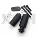 Smt-no Cut Frame Slider Crash Protector Compatible With 2006 2007 Yzf R6 Yzfr6 Black B075vlykkf