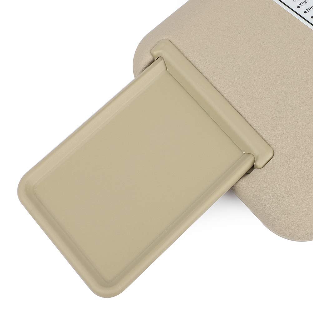 Sun Visor Fit For 2008-2013 Toyota Highlander With Sunroof Left And Right Sides Beige
