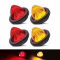 Tmh 10 Led Beehive Cone Light Mixed Color 2red 2amber 