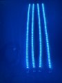 Sando Tech 4pcs 4ft Dream Chasing Color Double Row Led Strip Lights Ip68 Waterproof Super Bright Underglow Light Kit With