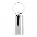 Brushed Metal Key Ring For Ford Blue