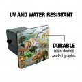 Dinosaur Jurassic Dinoscape Tow Trailer Hitch Cover Plug Insert