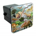 Dinosaur Jurassic Dinoscape Tow Trailer Hitch Cover Plug Insert