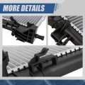 Dpi 13245 Factory Style 1-row Cooling Radiator Compatible With Fiat 500 2012-2019 Aluminum Core