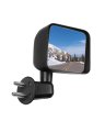 Passenger Side View Mirror For 2007 2017 Jeep Wrangler Manual Adjustment And Folding Non Heated Black 