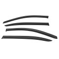 4pcs Side Window Deflectors For 2008 2012 Honda Accord Tape On Rain Guards And Outside Mount Wind Visors With Smoked Tint 