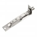 Uxcell Flush Bolt 4 Inch Stainless Steel Door Concealed Slide Lock Latch For Wood Composite Doors Double 4pcs Silver Tone