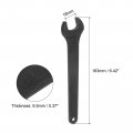 Uxcell 18mm Single Open End Spanner High Tensile Steel Wrench Hand Tool For Mechanical Automotive Repair Black