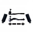 2 Outer Tie Rod Ends Inner Bellow Boots Front Steering 6 Pieces Kit For 4wd Models 
