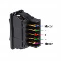 Uxcell Universal 5-pin Car Window Switch Control Master Rocker With Wiring Harness Momentary Glass Lifter Dc 12v