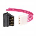 Uxcell Universal 5-pin Car Window Switch Control Master Rocker With Wiring Harness Momentary Glass Lifter Dc 12v