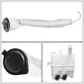 To1288178 Factory Style Car Windshield Washer Reservoir Tank Cap Filler Tube Fluid Pump Compatible With Toyota Prius Plug-in V