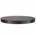 Reclite 15 Ls Round Rv Dinette Tabletop Camper Trailer Granite Chocolate 