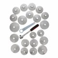 Abn 23 Piece Oil Filter Cap And 1 2in Socket Wrench Removal Tool Set