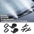 Uxcell 1 Set Windshield Washer Water Nozzle Spray No 55372143ab For Jeep Grand Cherokee 2005-2016