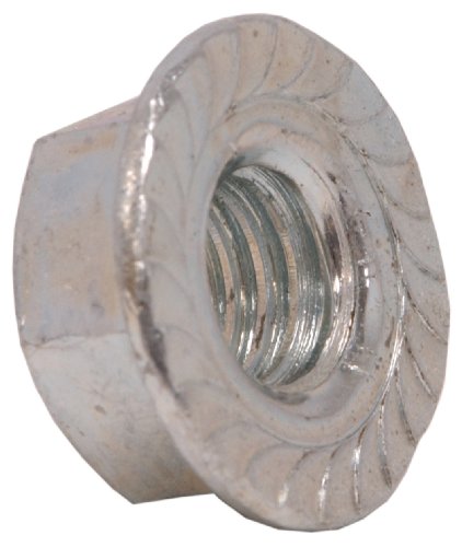 Whiz Lock Nut 1 4-20 In Alloy Steel Zinc Plated Hexagonal Fasteners 20 Pack Model 2411