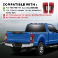 Tail Lights Assembly Rear Brake Lamp For Ford F250 F350 F450 Super Duty 2020-2022 Fit Factory Halogen W Blind Spot Monitor