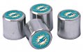 Miami Dolphins Valve Stem Caps 