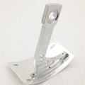 Smt-polished Curved Mount License Plate Tag Holder Bracket Compatible With Warrior V-max B00rw3dwcg