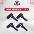 Replacement Tpms Sensor Set Of 4 Compatible With Buick Cadillac Chevrolet Gmc Hummer Pontiac Saab Saturn Replaces 13598772