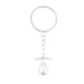 Couples Lovers Keyring Bottle W Pendants Key Chain Christams Gift 2 Pcs 