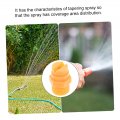 20 Pcs Cleaning Accessories Pressure Washer Hose Tips Male Thread Fan Nozzle Machine Yellow Garden Washing Conjoined