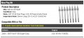 Glow Plug Kit 8 Piece 20mm Compatible With 2004-2007 Ford F-350 Super Duty 6 0l V8 Vin P Diesel