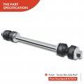 A-premium Set Of 4 Front Sway Bar Link Upper Ball Joint Compatible With Dodge Ram 1500 1994-1999 2500 3500 Rwd Only