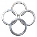 Goldensunny 66 6 To 57 1 Hub Centric Rings Aluminumcentric For Audi A3 A4 Q3 S3 Vw Jetta Gti Passat Golf With 1mm Hub Bore Pack 