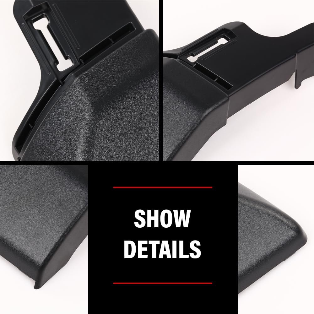 Front Wheel Arch Moulding Rear End Covers Pair For Land Rover Lr3 2009 Fit Lr4 Lr010635 Lr010636 Black Left Right Side