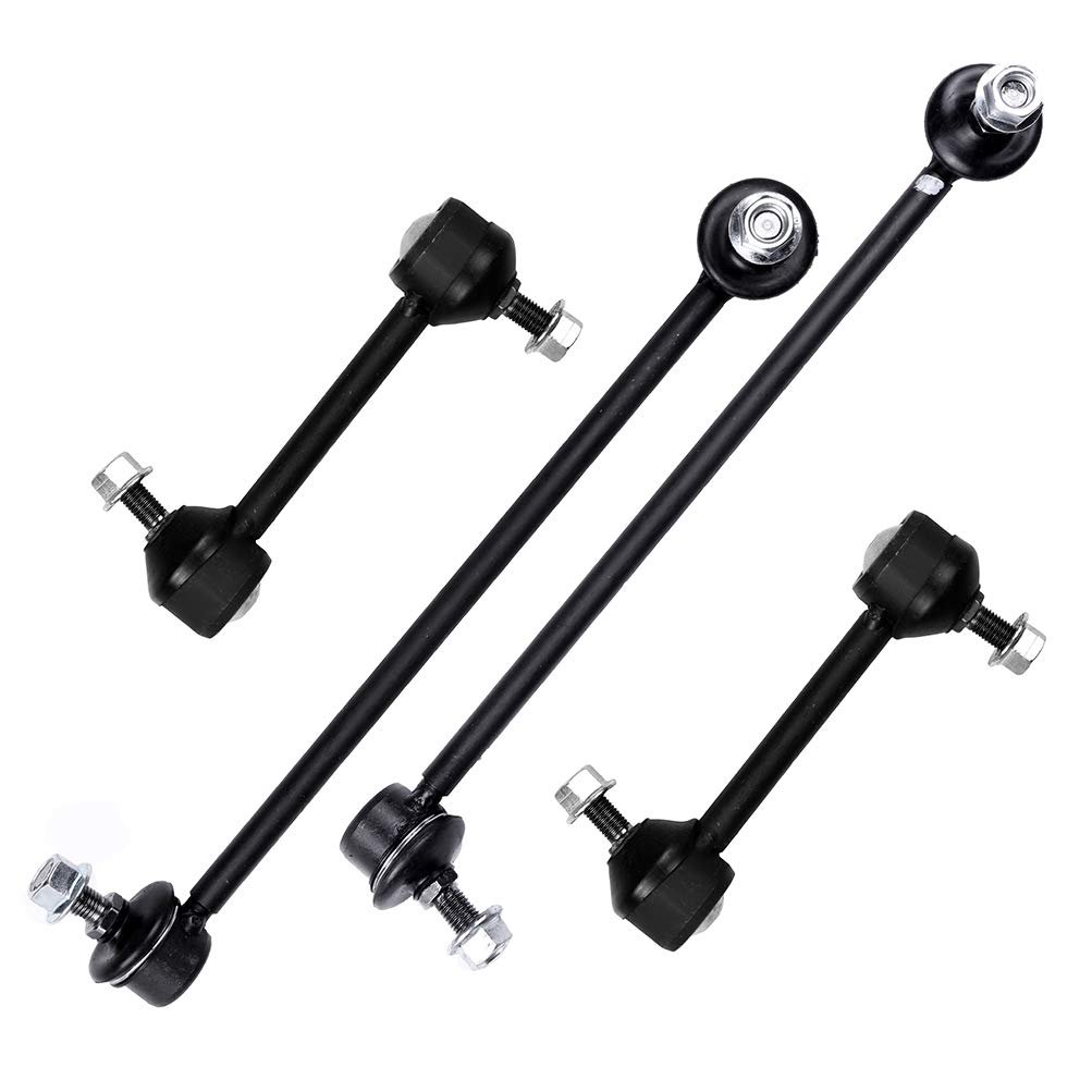 Sway Bar End Link Kit K80508 K80509 K90360 For Hyundai Tiburon 2003 2008 4 Piece Front And Rear Suspension Stabilizer Links
